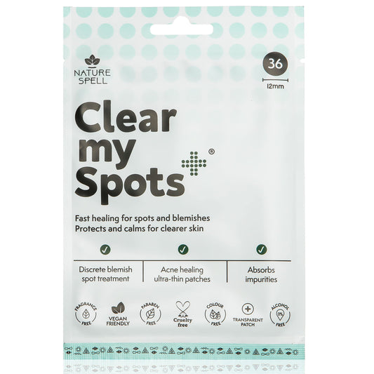 Nature Spell Clear My Spots Pimple Patches 36 Translucent Hydrocolloid Patches