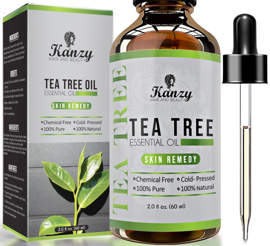 Kanzy Tea Tree Oil Treatment for Hair, Face & Nails Essential Oil 60ml