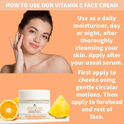 Nature Spell Vitamin C and Pineapple Glow Up Face Cream