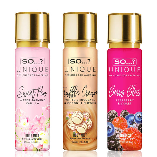 So…? Unique Mixed Fragrance Bundle 150ml (Pack of 3)