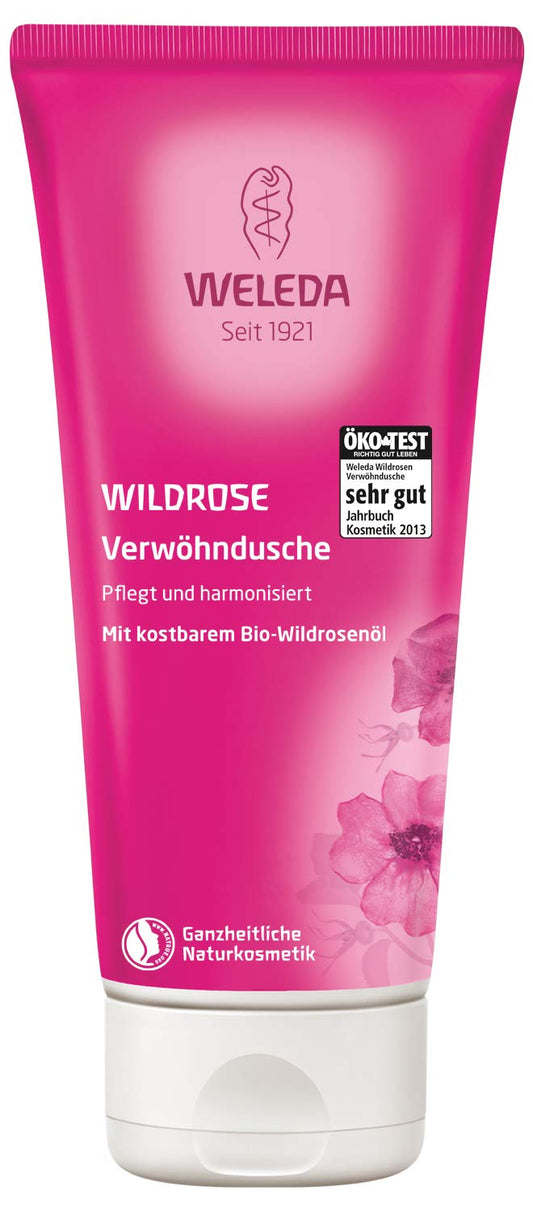 Weleda Wild Rose Creamy Body Wash, 200ml