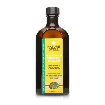 Nature Spell Rosemary with Jamaican Black Castor Oil For Hair & Skin Haircare